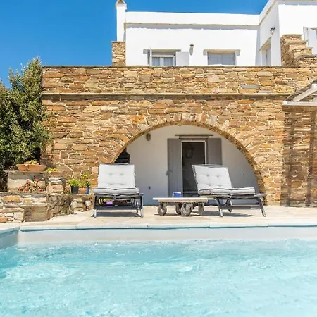 Triandaros With Pool Perastra